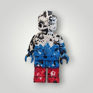 RED - sculptuur, Lego Russia - 20 cm - Hars - 2026, Nieuw