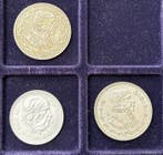 Mexico. 1 Peso 1947-1966 (Lot of 3 coins) (Zonder