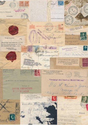 GEZOCHT RAMPPOST / CRASHMAIL ETC. - KOPEN OF RUILEN, Envelop