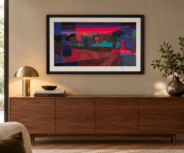 Ton Schulten – “Branding van de herfst II” (2005) Certified, Ingelijst, Ophalen of Verzenden, Landschappen