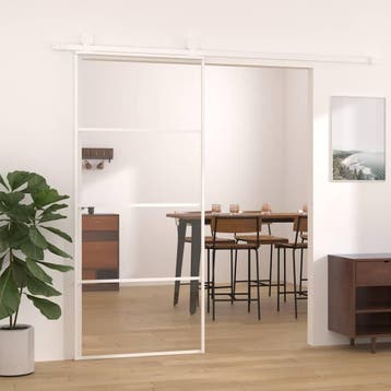 Design Schuifdeur ESG-glas - Retourdeal | 35% Voordeel, 80 tot 100 cm, Binnendeur, Ophalen of Verzenden, Zo goed als nieuw