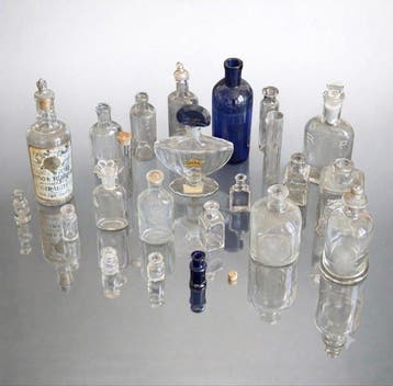 Vetro Antico XIX sec. - Parfumfles (24) - Glas - Parfumerie