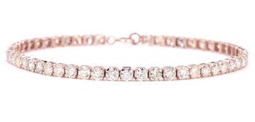 Zonder minimumprijs - Armband - 14 karaat Roségoud - 6.80ct., Nieuw