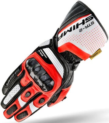 SHIMA STR-2 Zwart Wit Rood Handschoenen, Nieuw met kaartje, SHIMA, Handschoenen, Heren