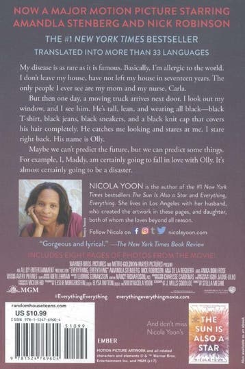 Everything, Everything 9781524769604 Nicola Yoon, Verzenden, Gelezen, Nicola Yoon