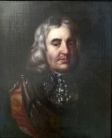 Jan Lievens (1607-1674), Navolger van - Portrait of Admiral