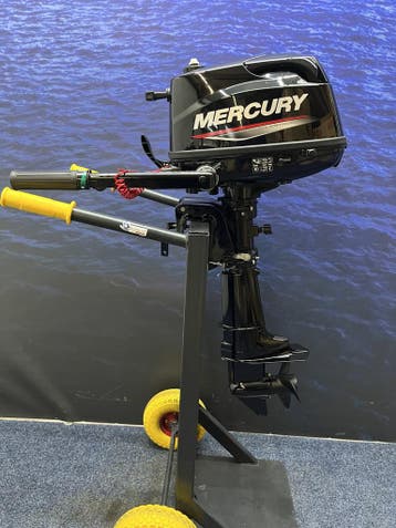 Mercury, Minder dan 5 pk, Viertaktmotor, Ophalen of Verzenden, Zo goed als nieuw