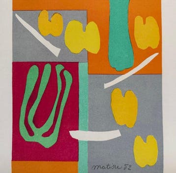 Henri Matisse (1869-1954) - “Végétaux, 1952”. Gesigneerd in