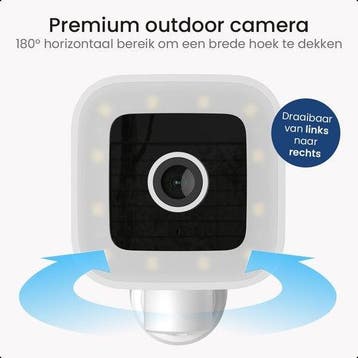 2dekans | Gologi Premium Outdoorcamera - Buitencamera met, Ophalen of Verzenden, Zo goed als nieuw