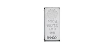 1 kg Nadir zilverbaar, Postzegels en Munten, Edelmetalen en Baren, Verzenden, Zilver