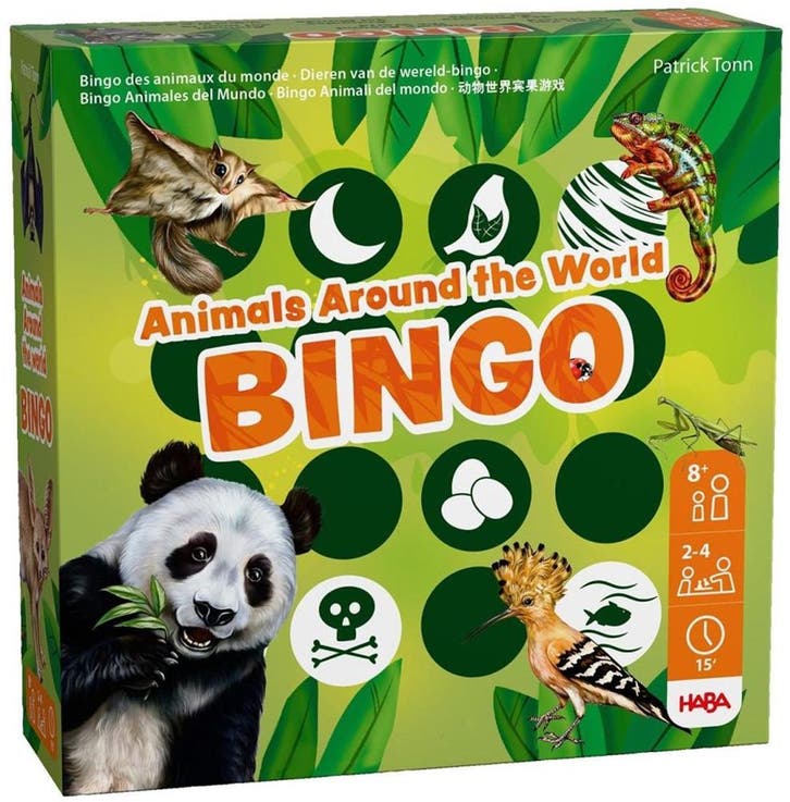 Dieren van de Wereld Bingo | Haba - Kinderspellen, Hobby en Vrije tijd, Gezelschapsspellen | Bordspellen, Nieuw, Verzenden