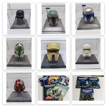 Star Wars - Official Complete Collection of 80 Helmets with, Verzamelen, Nieuw