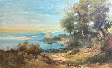 Henry Markó (1855-1921), Attrib. - Riviera Ligure