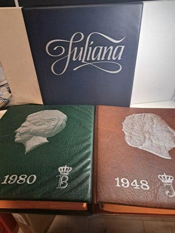Nederland. 1948/2000, Lot 3 albums (Zonder minimumprijs), Postzegels en Munten