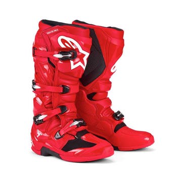 Alpinestars Tech 7 MX Laarzen Helderrood, Motoren, Kleding | Motorkleding, Nieuw met kaartje, Alpinestars, Laarzen, Heren