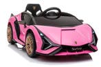 Kinderauto, LAMBORGHINI SIAN, mp4 Touchscreen TV, eva, RC,, Ophalen of Verzenden, Nieuw
