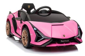 Kinderauto, LAMBORGHINI SIAN, mp4 Touchscreen TV, eva, RC,, Ophalen of Verzenden, Nieuw