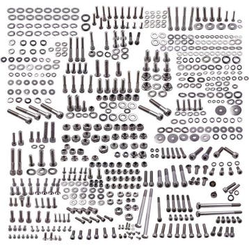 659 Stuk Roestvrij staal ATV Bolt Screw Kit Set geschikt..., Verzenden, Nieuw