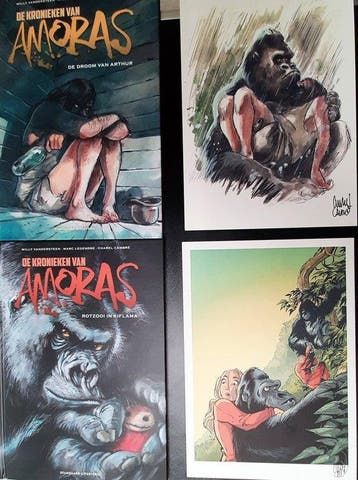De Kronieken van Amoras HC - 2 Album, Ex Libris -, Nieuw