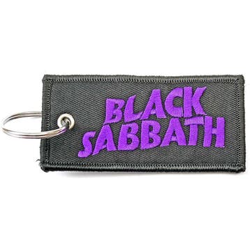Black Sabbath Wavy Logo Patch Keycahian off. merchandise, Ophalen of Verzenden, Nieuw, Gebruiksvoorwerp