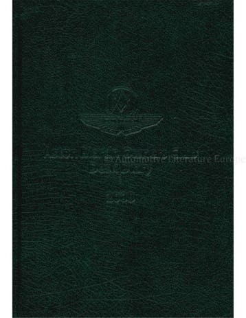 ASTON MARTIN OWNERS CLUB, DESK DIARY 2008, Nieuw, Author