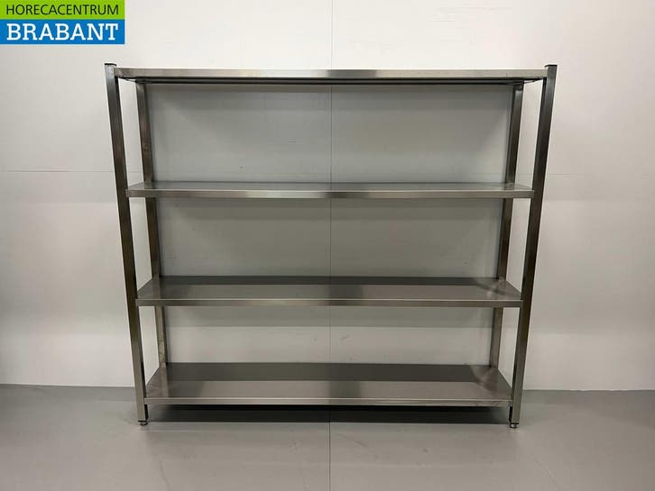 RVS Opbergrek Rek Stelling Premium-line 200 x 40 x 180 cm, Zakelijke goederen, Horeca | Keukenapparatuur, Nieuw in verpakking