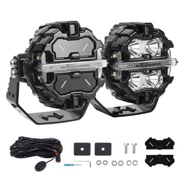 LED verstraler set 3.5 inch 160W 19200LM 270 graden IP68..., Verzenden, Nieuw, Universele onderdelen
