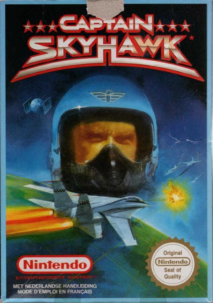 NES Captain Skyhawk (In doos), Spelcomputers en Games, Games | Nintendo NES, Zo goed als nieuw, Verzenden