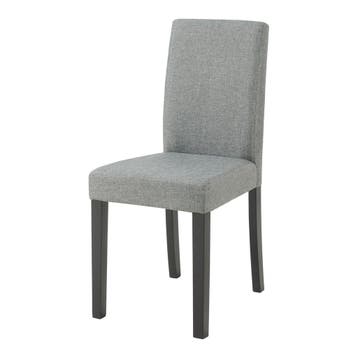 Eetkamerstoel set van 4 Hamburg eetkamerstoelen lichtgrijs e, Verzenden, Nieuw