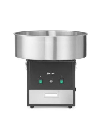 Hendi Suikerspinmachine | Zwart | 1130W | 230V | 520x520x503, Ophalen of Verzenden
