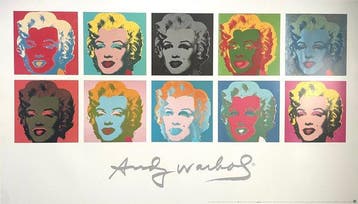 Andy Warhol (after) - Ten Marilyns II (XL Size) - TeNeues