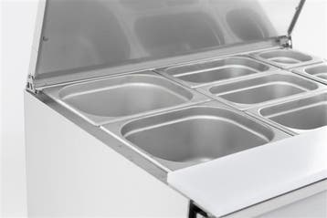 Saladette 2 Deuren 2.5x1/1gn Pan | Combisteel, Ophalen of Verzenden, Nieuw