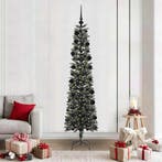 vidaXL Kunstkerstboom met 300 LED Groen 210 cm PVC en, Diversen, Kerst, Verzenden, Nieuw