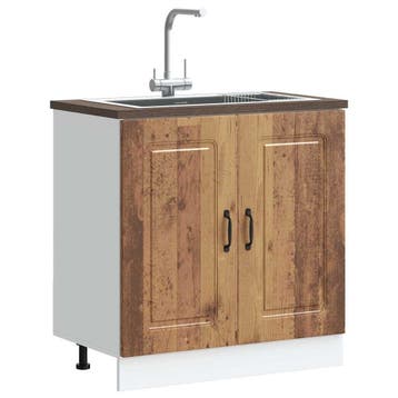 Keukenkastje Oud Hout | Tweedekansje | OP=OP, Huis en Inrichting, Keuken | Keukenelementen, Bruin, Zo goed als nieuw, Minder dan 100 cm