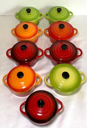 Style Le Creuset - Braadpan (8) - geglazuurde keramiek