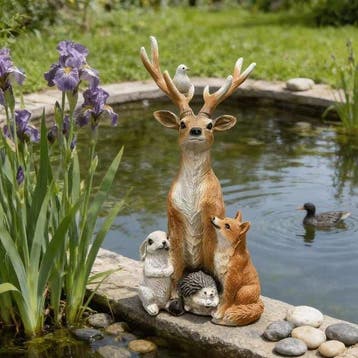 Collectie met dierenthema, Antiek en Kunst
