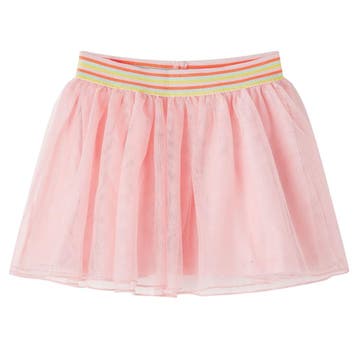 vidaXL Kinderrokje met tule 104 lichtroze, Verzenden, Nieuw