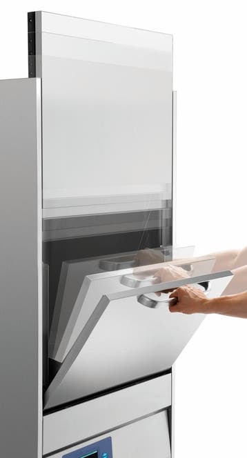 Bartscher Pannenwasmachine TS 665-1 R | 40 Korven/uur | 400V, Ophalen of Verzenden, Nieuw