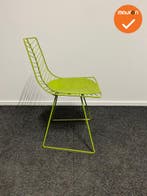 Design vergaderstoel Arper - Leaf chair - groen, Vergader- of Presentatieruimte, Ophalen of Verzenden, Gebruikt, Stoel