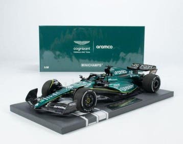 Minichamps 1:18 - Model raceauto - Aston Martin Aramco, Nieuw