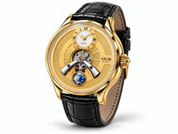 AKOR Le Locle - Orbis Aureum — Montre automatique homme — 42, Nieuw