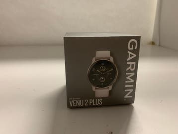 Garmin Venu 2 Plus 43 mm cream gold rand van roestvrij staal, Verzenden, Nieuw, Garmin