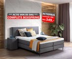 *** COMPLETE BOXSPRING NU: 349,- ***, Overige kleuren, Verzenden, Overige maten, Stof