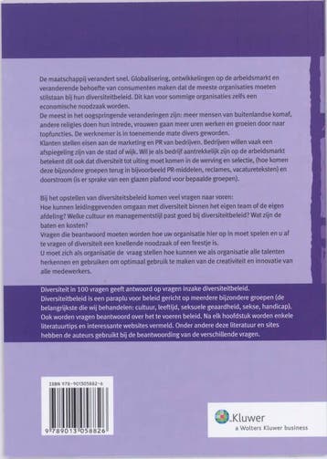 Diversiteit in 100 vragen 9789013058826 J.M. Stoffelsen, Verzenden, Zo goed als nieuw, J.M. Stoffelsen