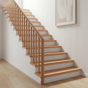vidaXL Trapmatten 4 st Naturel 80 x 30 x 2 cm Massief, Verzenden, Nieuw