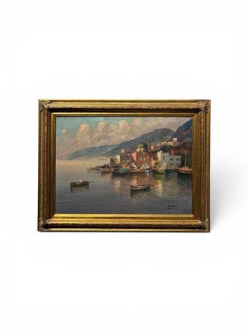 Vincenzo Caprile (1856-1936), attribuito a - Veduta del