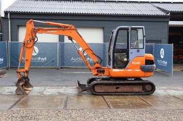 Veiling: Rupsgraafmachine Hitachi EX40-2 Diesel 26.5kW 2000, Ophalen, Graafmachine