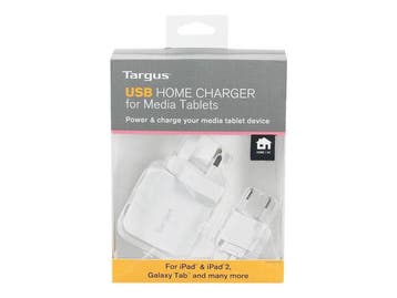 Targus USB Home Charger voor Media Tablets – APA1601EU –, Ophalen of Verzenden, Nieuw