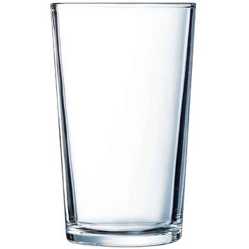 Bierglazen | Glas | 28.5cl | 24 Stuks | Stapelbaar |, Verzenden, Nieuw in verpakking