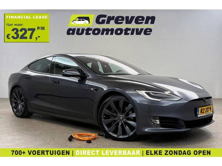 Tesla Model S 75D | Snelladen | Autopilot | Camera |, Auto's, Tesla, Automaat, Sedan, Elektrisch, Zilver of Grijs, Model S